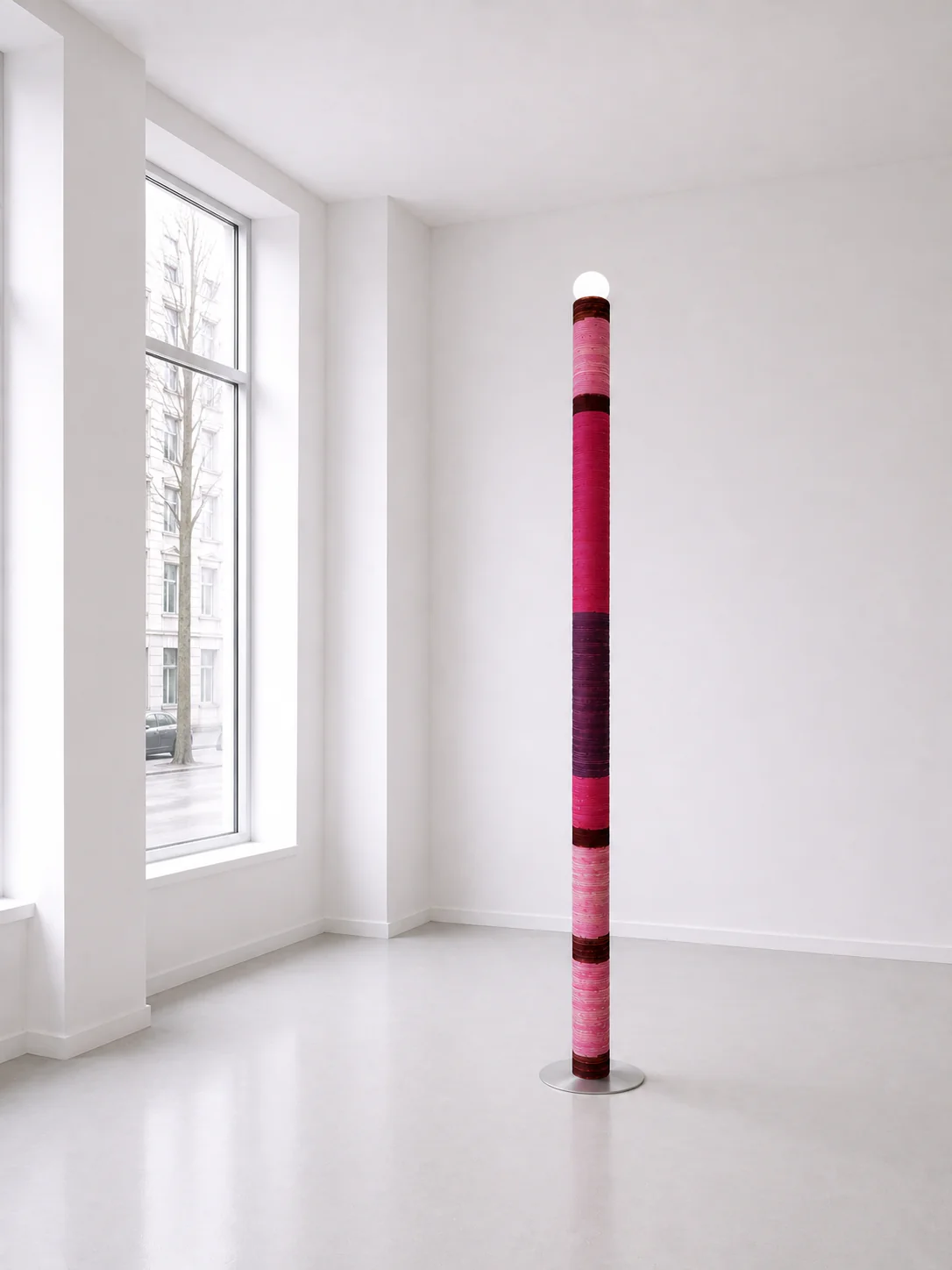 Carding Floor Lamp - Bordeaux - Image 3