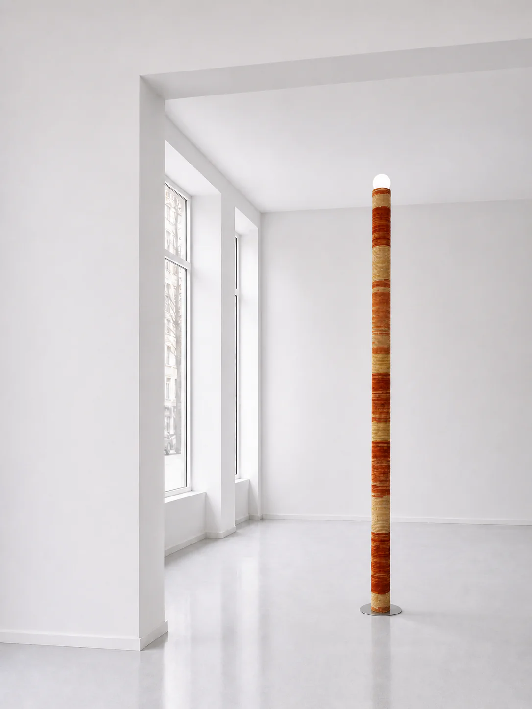 Carding Floor Lamp - Terracotta - Image 3