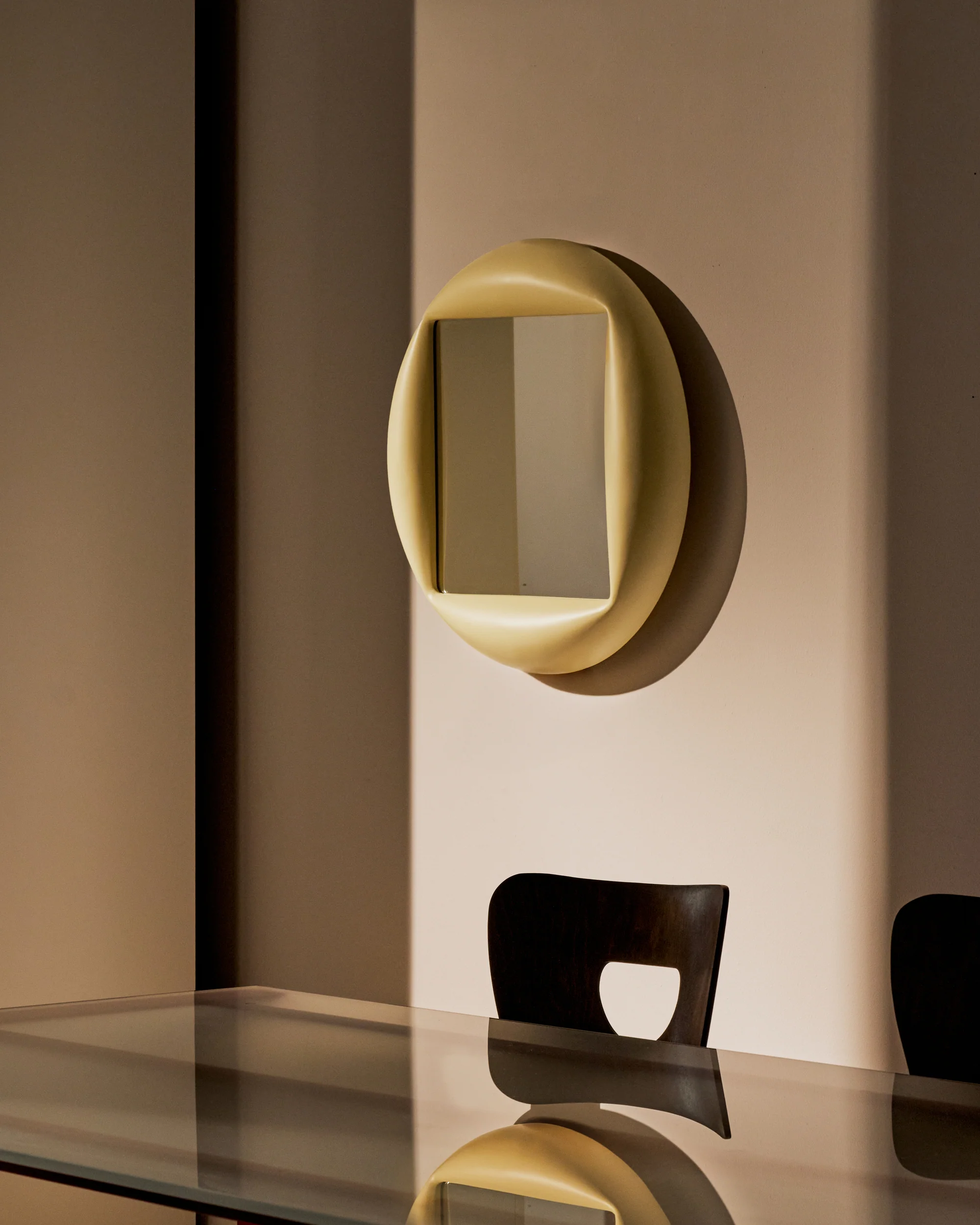 Puffer Mirror - Butter - Image 4